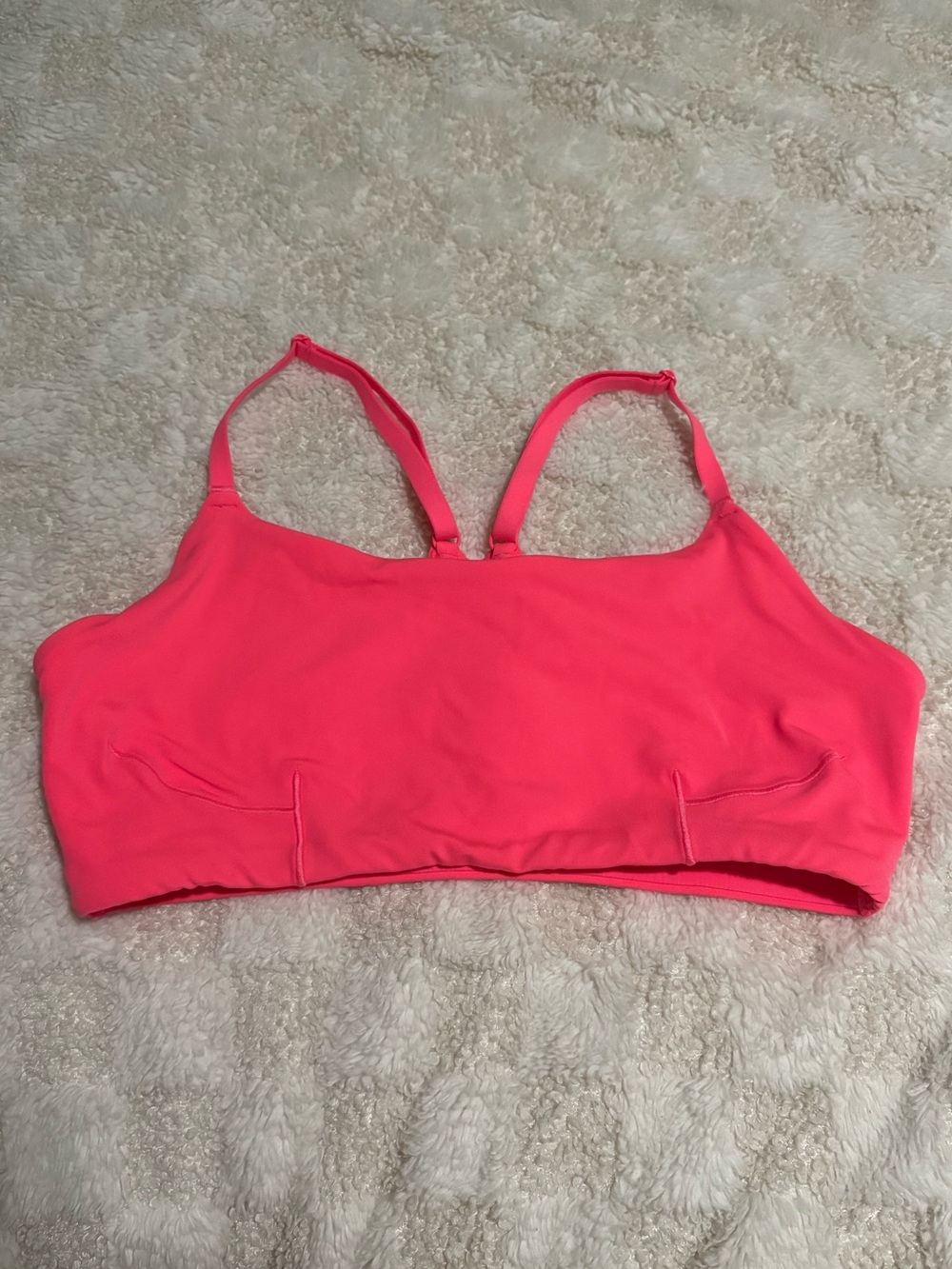 OFFLINE by Aerie Real Me Hot Pink Recharge Light Support Sports Bra Medium
